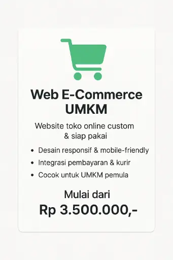 Web E-Commerce UMKM