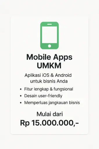 Mobile Apps UMKM