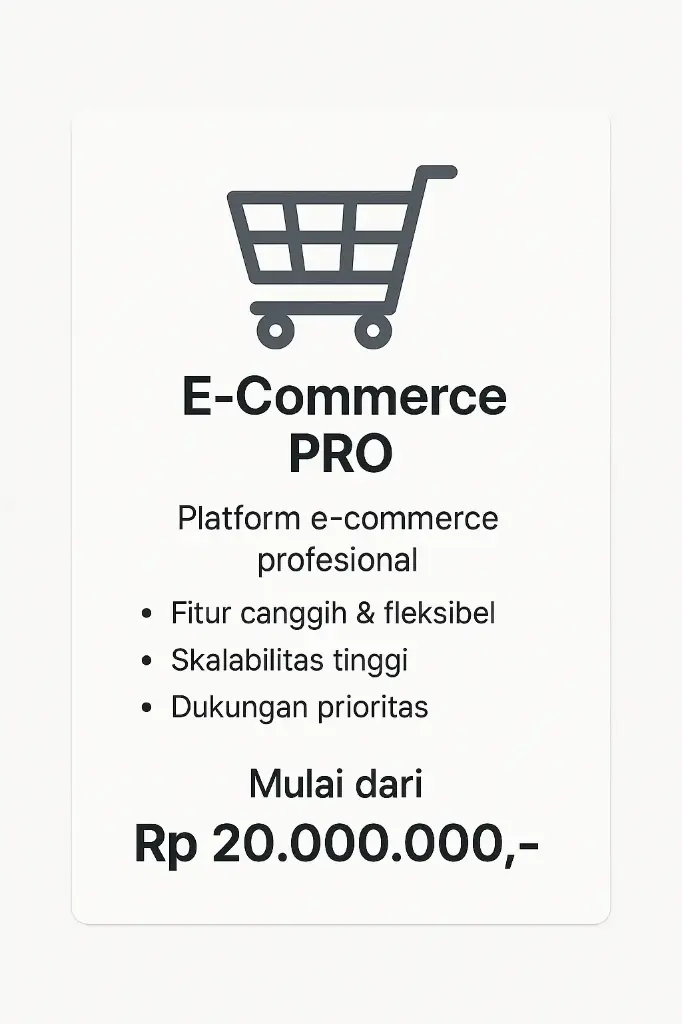 Web E -Commerce Pro